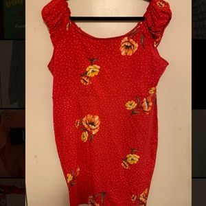 Off the shoulder sun dress